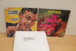 A lot of three Frank Zappa and the Mothers of Invention early pressings - VG/VG some better