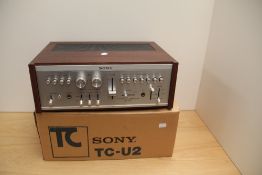 A vintage boxed Sony Amp