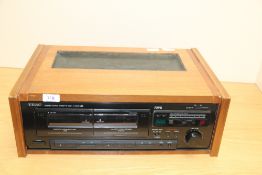 A Teac W600 Cassette player