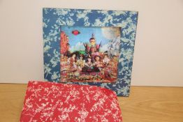 A rare hologram gatefold sleeve of the Rolling Stones ' Satanic Majesties Request ' - VG/VG +