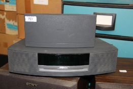 A Bose wave DAB console radio / cd player with no remote control - working - these can be purchase