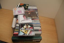 A lot of 100 Compact Discs - A great collection of titles with resale potential - rock , indie ,