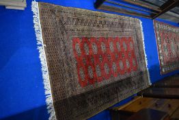 A Persian style rug, approx. 188 x 122cm