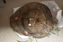 An eel Fyke net