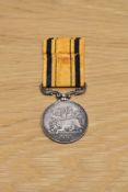 A Queen Victoria South Africa Medal 1853 with ribbon to W.PUTMAN.1st BTn.RIFLE.BDe, campaign South