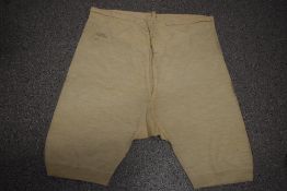 A set of gents 1930s / 1940s woollen undergarments.