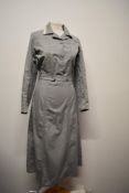 A circa 1950s dead stock matrons uniform, that to be of interest to Derbyshire area, having belt,