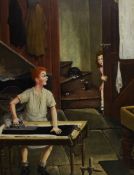 After Tom Dodson (1910-1991, British), coloured prints, Four prints after paintings - 'The Spot', '