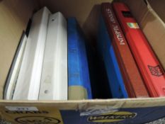 AUSTRALIA, CANADA & COMMONWEALTH, BOX WITH 5 COLLECTIONS SOLD AS ONE LOT Box with 5 mixed