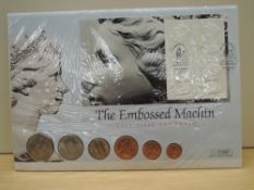 GB 1999 THE EMBOSSED MACHIN NUMISMATIC FIRST DAY COVER Westminster/Mercury cover for the Embossed