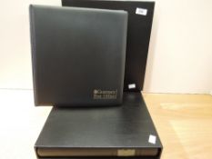 GUERNSEY 1999-2007 COMPLETE MNH STAMP COLLECTION IN 2 LINDNER ALBUMS WITH CASES Duo of Lindner