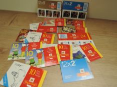 GB COLLECTION OF COMMEMORATIVE NVI BOOKLETS ALL COMPLETE FACE VALUE £210+ Clear faced sleeve with