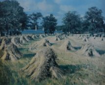 After James McIntosh Patrick RSA (1907-1998, Scottish), coloured print, 'A Country Lane,