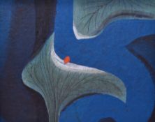 William Edgar Mayer (1910-2002, British), oil on board, 'Meeting Forms' & 'Landscape Forms', two