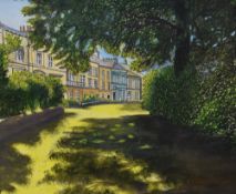 *Local Interest - Keith Calvert (Contemporary, British), mixed media, 'Thorny Hills, Kendal',
