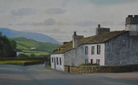 *Local Interest - Rob Ritchie (b.1965, British), oil on board, a Lake District landscape with