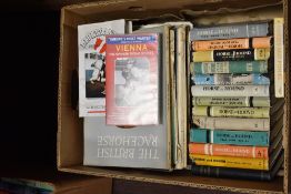 A collection vintage books and magazines, of horse racing related interest, including The British