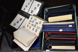 A large collection of stamps and albums, mixed interest including sports, transport and Evangelist