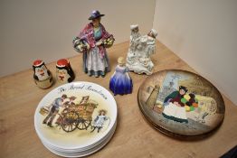 A Royal Doulton bone china figurine 'Marie' HN1378, 12.5cm sold along with a Royal Doulton bone