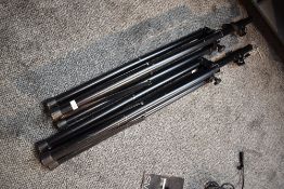 Two speaker stands