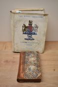 Two Military Volumes The Royal Artillery Commemoration Book 1939-1945 published by G Bell and Son