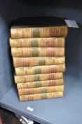 Chambers Encyclopaedia in nine volumes, printed in London 1877 by W. And R. Chambers, revised