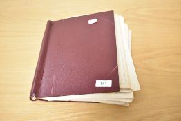 World Stamp Collection, Springback album with world stamps, dating mainly to the early to mid