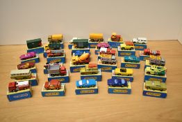 Thirty One1970-73 Matchbox die-casts, No1, No2, No3, No4, No5, No 6, No10, No11, No12, No13, No14