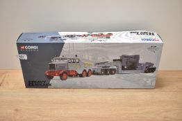 A Corgi Classics 1:50 scale Heavy Haulage Limited Edition die-cast, 17602 Sunter Bros Ltd Scammell