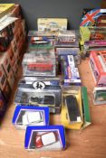 A collection of modern Corgi die-casts including James Bond, Original Omnibus, Classics, Limited