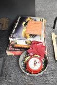 A collection of mixed Toys including Burago 1:18 scale plastic kit, Ferrari Testa Rossa Le Mans 1957