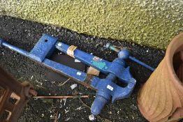 A vintage leg vice