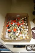 A collection of costume necklaces including faux pearls, beaded examples and statement pieces.