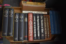 Folio Society. A carton. Includes: The Celts (2001, 1st); Robert Graves The Greek Myths (2000, 8th