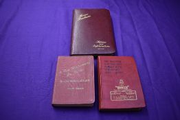 Vintage Practical Pocket Books. Three titles: The Practical Electrician's Pocket Book and Diary