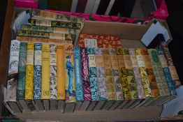 Literature. Reprint Society. A carton. Includes an Ian Fleming Live and Let Die (1956). (28)