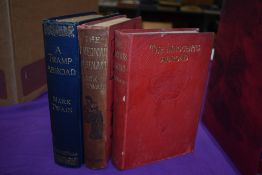 Literature. Mark Twain. A small selection, includes: A Tramp Abroad. London: Chatto & Windus,