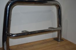 A Landrover Stainless Bull bar