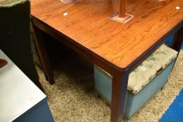 An early 20th Century oak dining table having square top, approx. 83 x 83cm