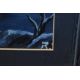 20th Century Japanese School, oil on board, A moonlit landscape with houses to the foreground, init - Image 3 of 4