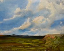 *Local Interest - William A. Evans (20th Century), oil painting, A Southern Lake District