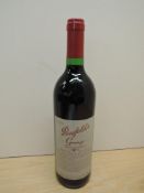 A bottle of Penfolds Grange South Australia Shiraz, Vintage 1994, Bottled 1995, 14% vol, 75cl,