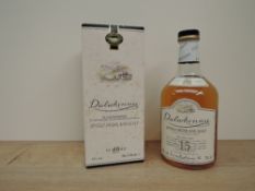 A bottle of Dalwhinnie 15 Year Old Single Highland Scotch Whisky, 43% vol, 70cl, in card box
