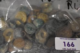 36 assorted railway uniform buttons including Furness railway.