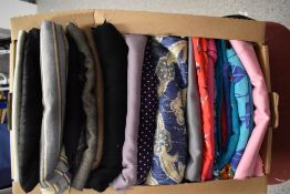 A large lot of mixed fabrics, including high end fabrics such as Moon.