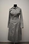 A 1950s/60s matrons uniform, having 'John Maden & son, Bacup' label