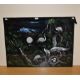 20th Century School, painting on cloth, An Oriental style painting depicting nesting cranes within a - Image 2 of 4