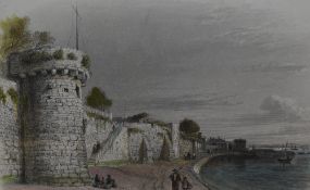 19th/20th Century School, monochrome and coloured prints, Views and landmarks in Southampton, to