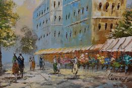 20th Century Continental School, in the style of Caroline Burnett (1877-1950), oil on board, Two