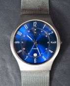 A gent's Skagen quartz wrist watch model 233XLTTN having an Arabic numeral twelve and twenty four